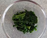 A picture of step 3 of Kale Pesto.