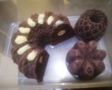 Foto langkah ke 8 dari resep Bolu Kukus Ketan Hitam Keju Lumer.