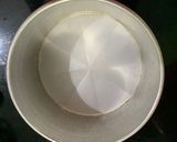 A picture of step 1 of Fresh fruit gateau cake.
