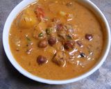 A picture of step 7 of Potato Black Gram Milk Curry.