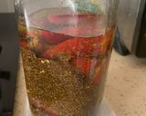 A picture of step 11 of Stuffed red chilli pickle.