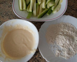 Foto del paso 4 de la receta: Bastones de calabacín, en rebozado de yogurt