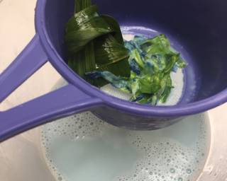 Es Cendol In the blue - Step 3