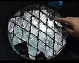 A picture of step 6 of Oreo kaju katli.