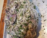 A picture of step 2 of Garlic Roast Pork (Pernil).