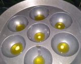 A picture of step 3 of Banana Paniyaram.