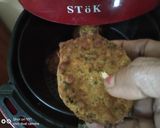 A picture of step 4 of Hara Bhara Kebab.