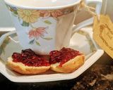 A picture of step 9 of Mad Hatters Mini English Tea Party Scones 🐇☕🎈🎉🎊🕕⌛.