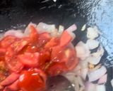 A picture of step 3 of Potato Onion Tomato Sabzi.