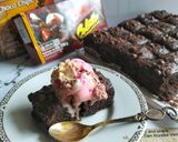 Foto langkah ke 6 dari resep Banana Brownies.