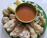 Foto langkah ke 12 dari resep Siomay Ayam Lengkap.