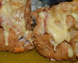Foto del paso 5 de la receta: Volcán  de pescado, con panceta y queso