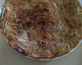 A picture of step 6 of Spanish omlette.