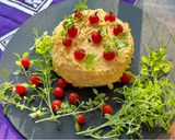 A picture of step 5 of Egg Mayo Sandwich Cake.
