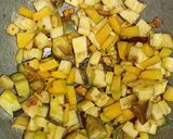 A picture of step 3 of Palak ki sabzi.