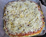 Pizzás kenyérlángos a kis fiam kérésére 😁(laktózmentes) recept fázis 2 fotója
