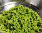 A picture of step 1 of Tuvar Kadhi Dakhi.