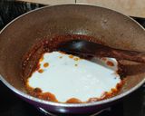 A picture of step 5 of PANEER with COCONUT MILK..