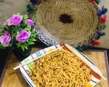A picture of step 6 of Vegetables noodles.