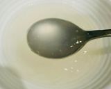 Hình bước làm 1 của món Bột sắn dây mè đen táo đỏ kỷ tử