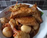 Foto langkah ke 5 dari resep Baso Tahu Telur puyuh Sambal.