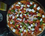 Veg cheese pizza recipe step 2 photo