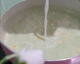 Foto langkah ke 3 dari resep Creamy Matcha Jagung Susu Keju.