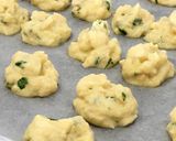 A picture of step 8 of Baked Cod Fritters.
