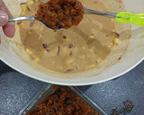 Foto del paso 2 de la receta: Bizcocho húmedo con confitura de nísperos y manzana 🍎