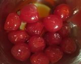 Foto del paso 2 de la receta: Cerezas con queso