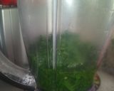 A picture of step 2 of Spinach Mukimo.