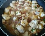 A picture of step 6 of Cheesy Sun-dried Tomato, Basil & Mozzarella Creamy Chicken.