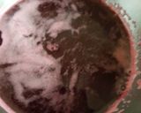 A picture of step 3 of Rava beetroot modak.