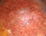 A picture of step 2 of Dry fruit gajar ka halwa.