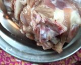 A picture of step 1 of Chicken Karahi.