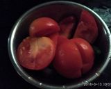 A picture of step 2 of Tomato daal.