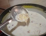 A picture of step 2 of Custard Sevaiya.