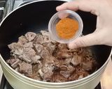 A picture of step 6 of Kashmiri Palak Gosht (Spinachmeat).