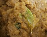 A picture of step 4 of Shaljum ki bhujiya (Turnip).