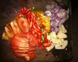 Foto langkah ke 2 dari resep Tumis daun pepaya teri.