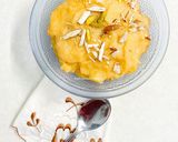 A picture of step 9 of Watermelon Rind Halwa.
