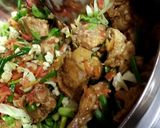 ট্রাডিশনাল মিক্সড সব্জী চিকেন পোলাও (mixed sabji chicken pulao recipe in Bengali) রেসিপির ধাপ 6 ছবি