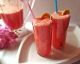 A picture of step 5 of Pineapple and watermelon smoothie.