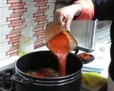 Foto del paso 4 de la receta: Chicharrón prensado en chile guajillo