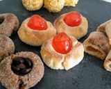 Foto del paso 15 de la receta: Panellets variados (chocolate, membrillo y guindas confitadas)