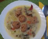 Zöldséges húsgombóc leves recept fázis 3 fotója