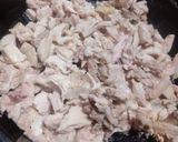 Foto del paso 3 de la receta: Fideos con crema y pollo