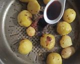 A picture of step 5 of Sweet & Sour Potatoes.