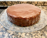 Foto del paso 11 de la receta: Tarta de galletas, chocolate y dulce de leche