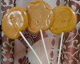 A picture of step 6 of Dalgona candy.